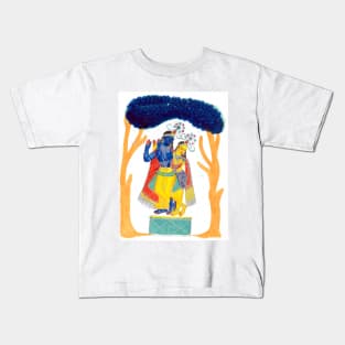 Radha and Krishna, India, 18th - 19th Century Kids T-Shirt